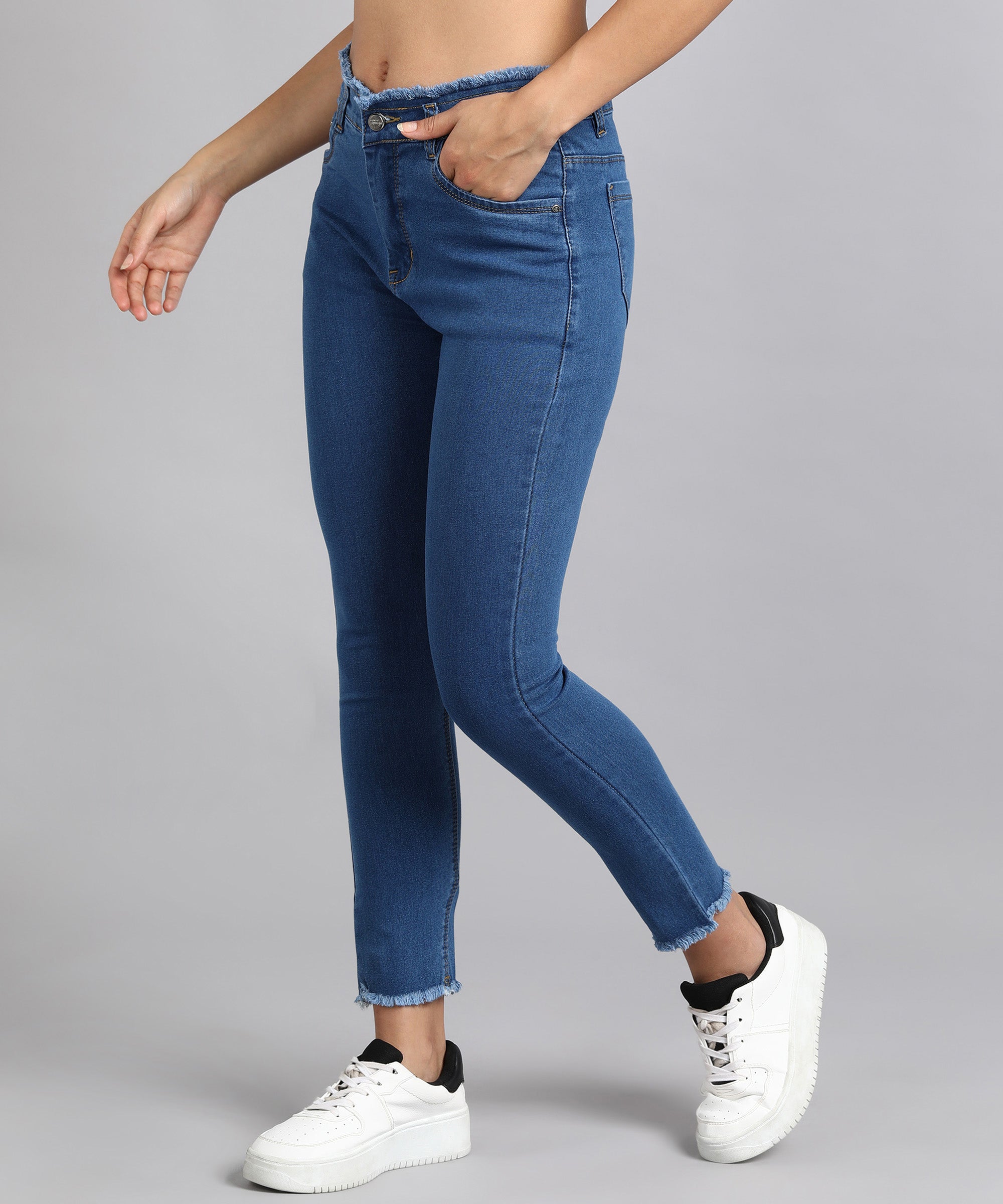 Buy Navy Blue Jeans & Jeggings for Women by Miss Chase Online | Ajio.com